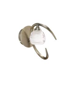 M1826/S  Loop AB Switched Wall Lamp 1 Light